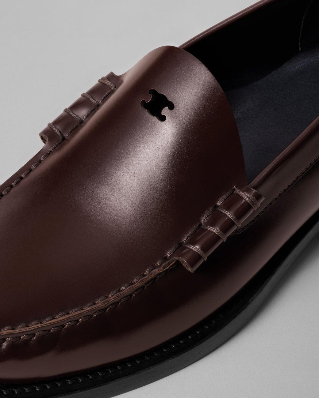Céline Brown New Classic Loafer
