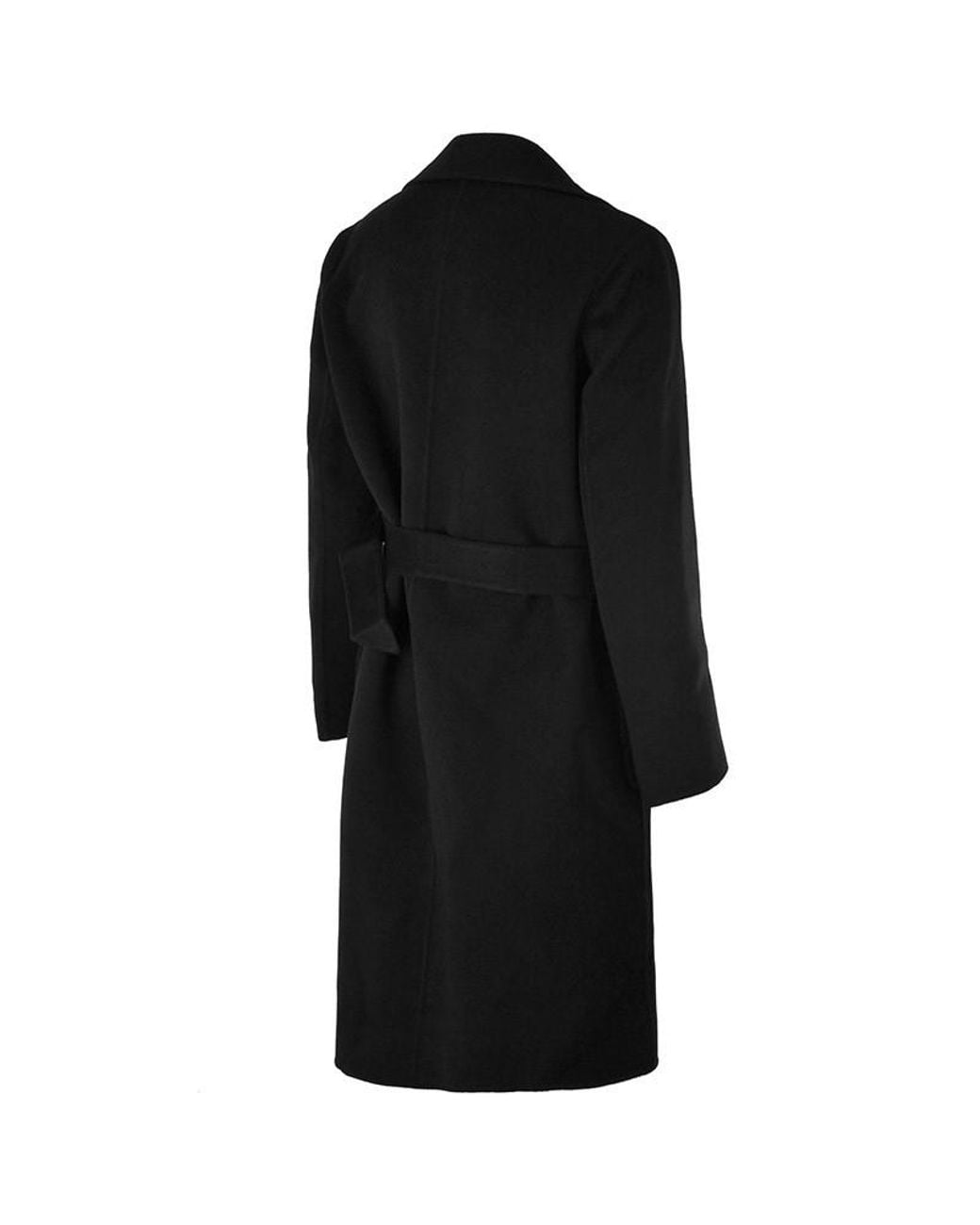 Emporio Armani Black Lapel Coat