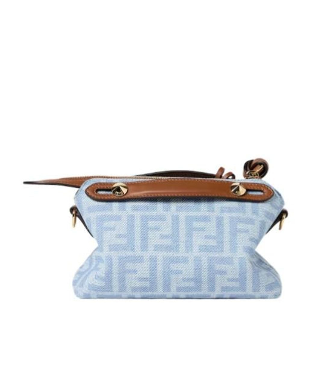 Fendi Blue By The Way Soft Mini Tote Bag