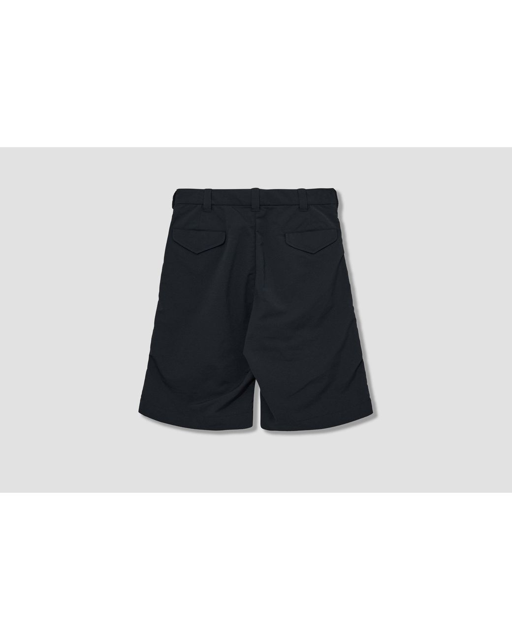 Nanamica Blue Alphadry Double-Pleated Shorts for men