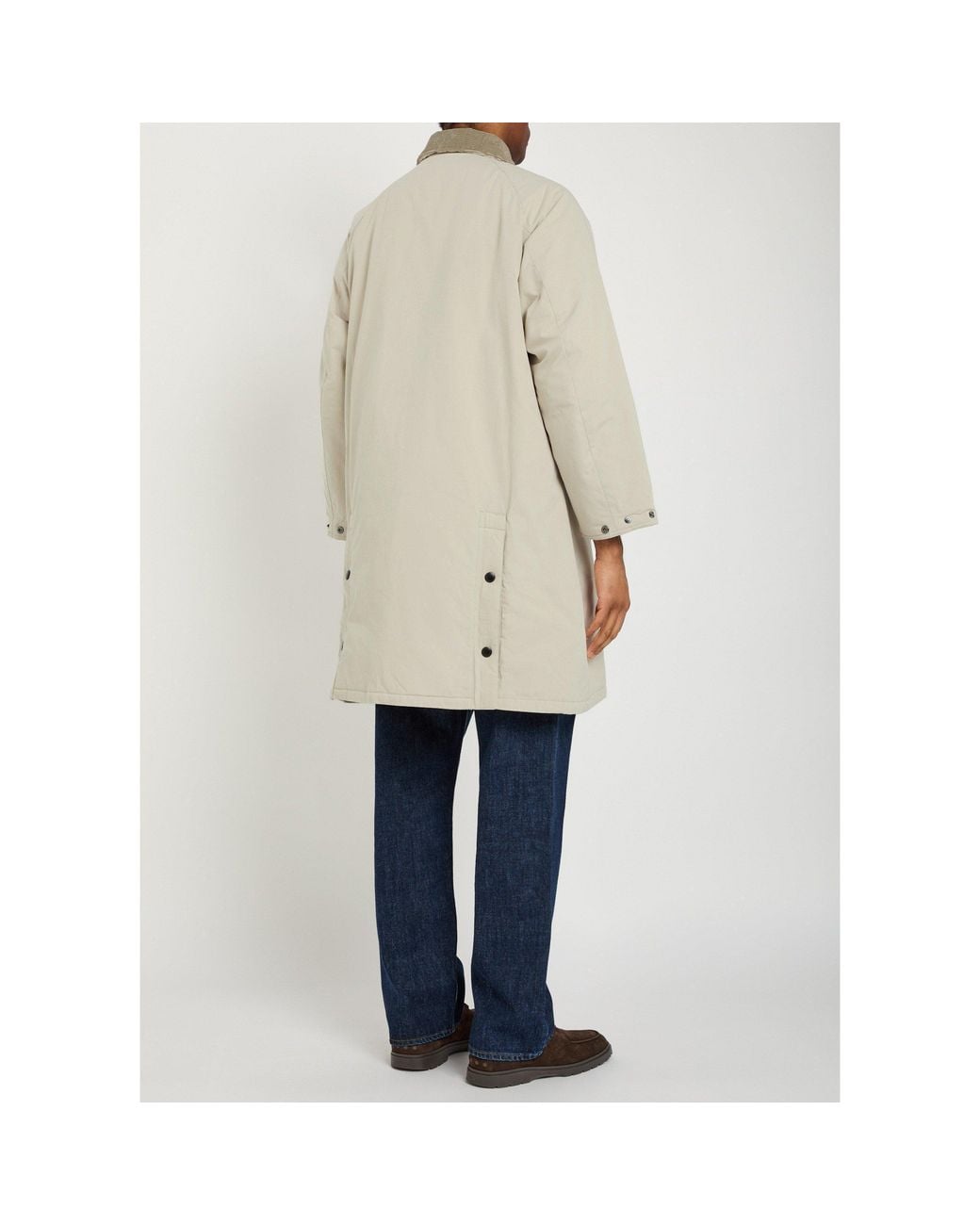 Barbour Natural Padded Exmoore Coat for men