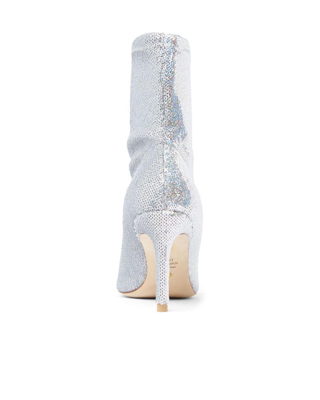 Stuart Weitzman White Holographic-Effect 160Mm Boots
