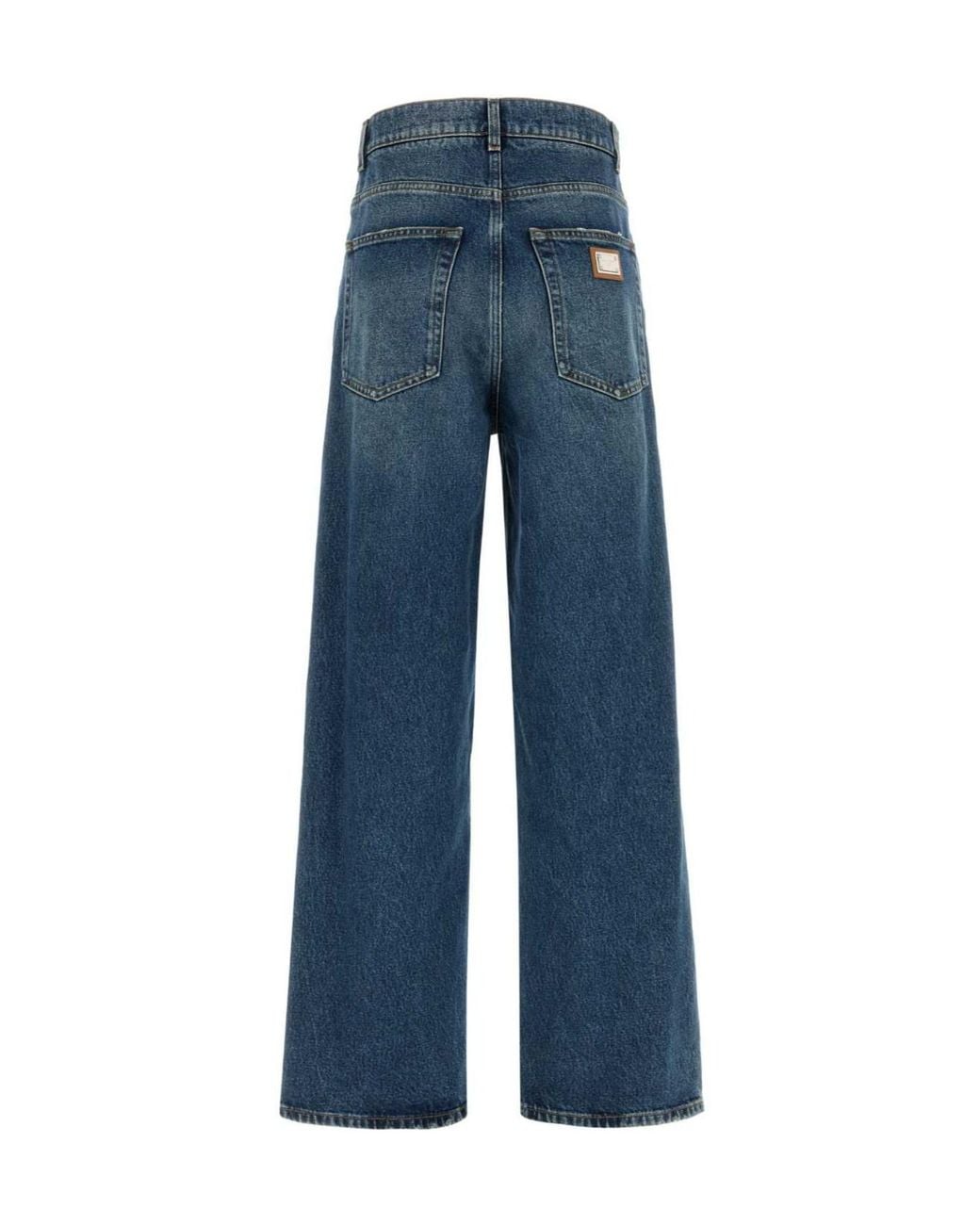 Dolce & Gabbana Blue 5-Pocket Loose Fit Jeans