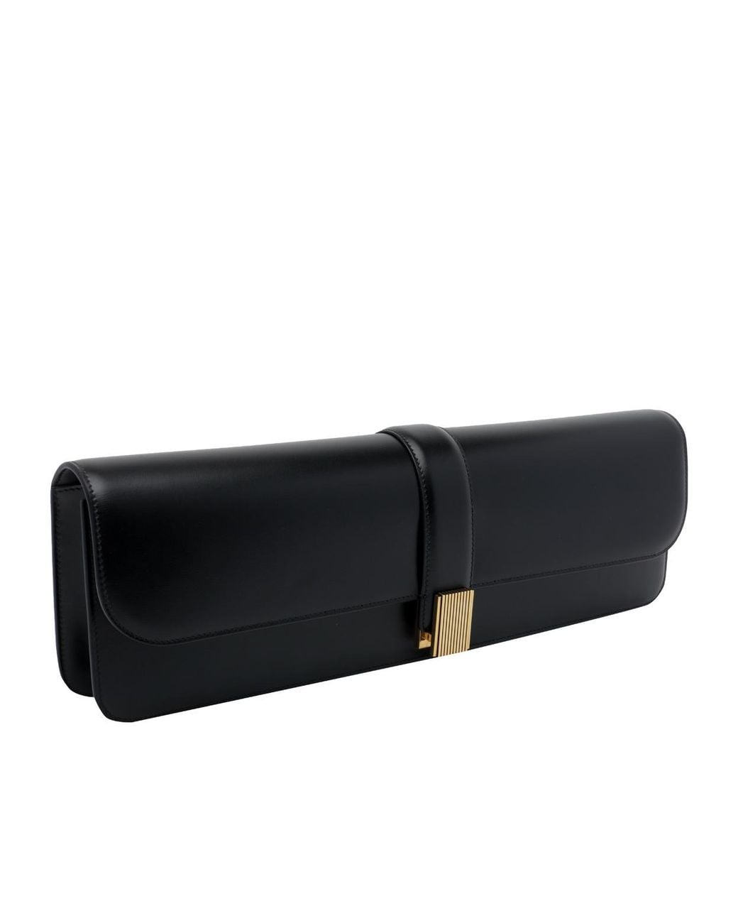 Khaite Black Blake Long Clutch Bag