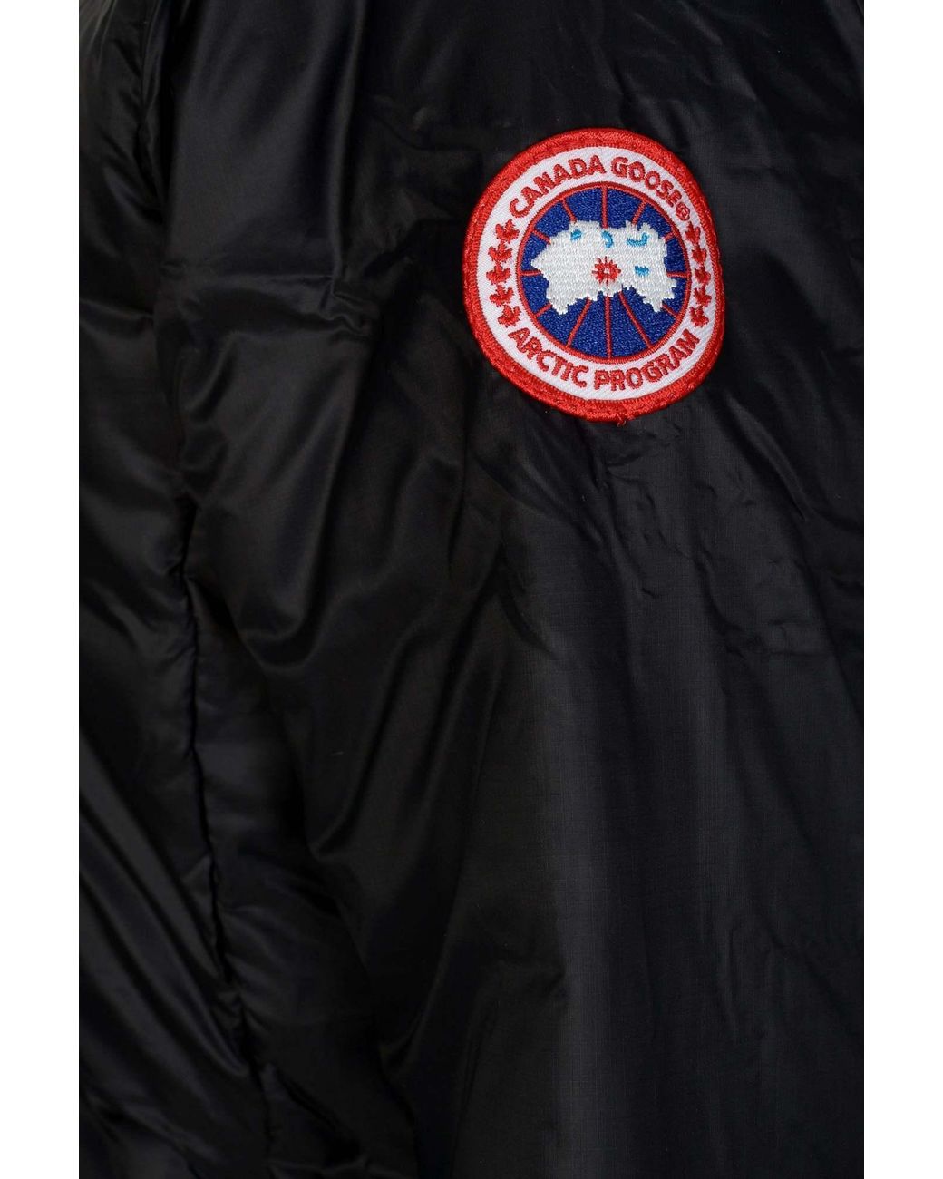 Canada Goose Black Hooded Down Jacket