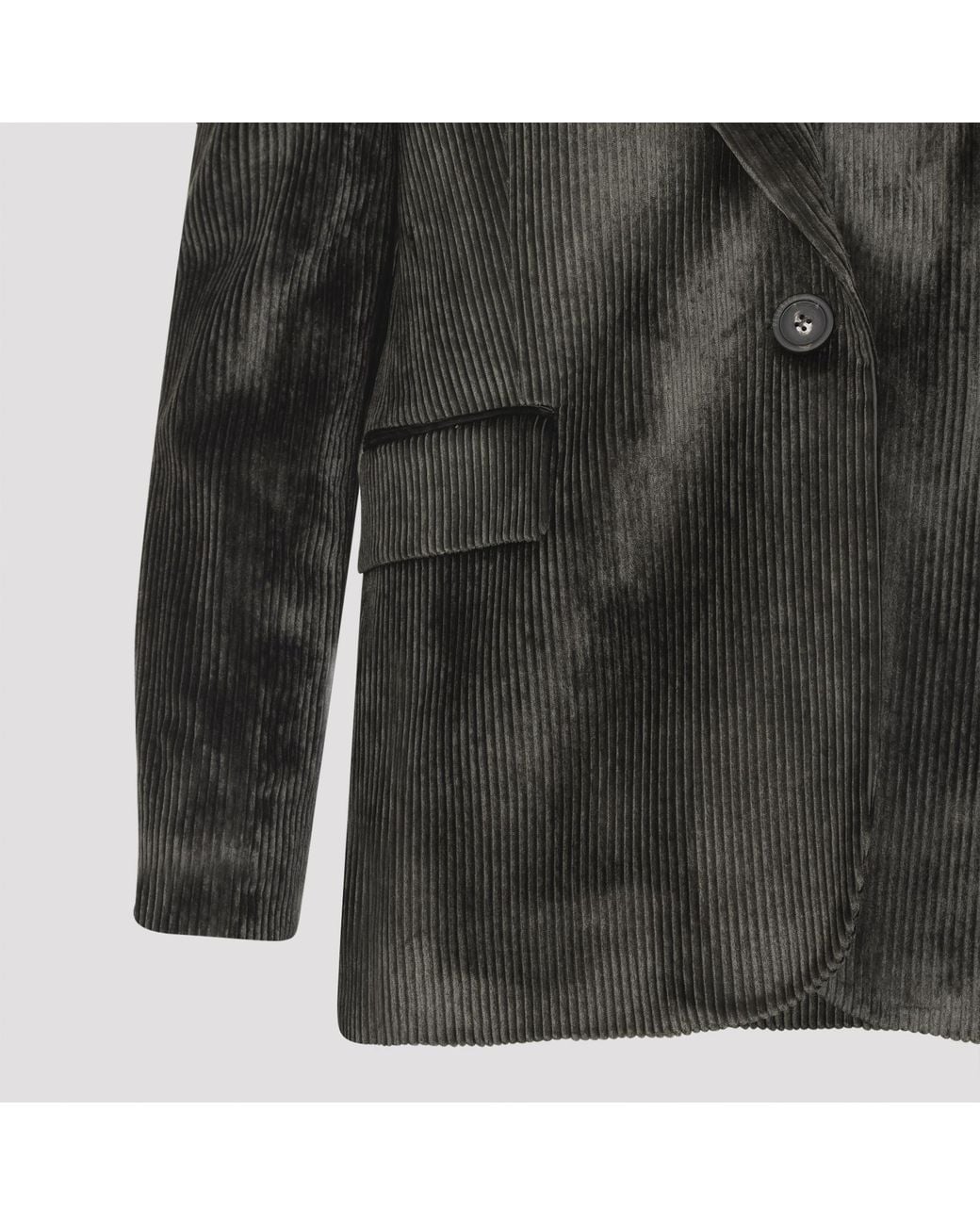 Peserico Black Textured Single-Breasted Blazer
