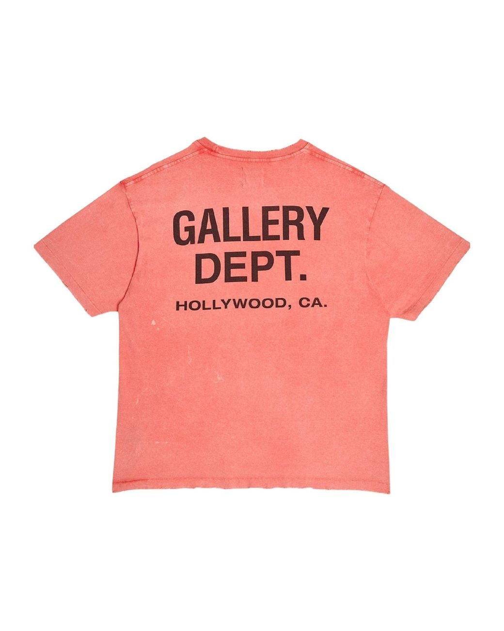 GALLERY DEPT. Pink Printed T-Shirt for men