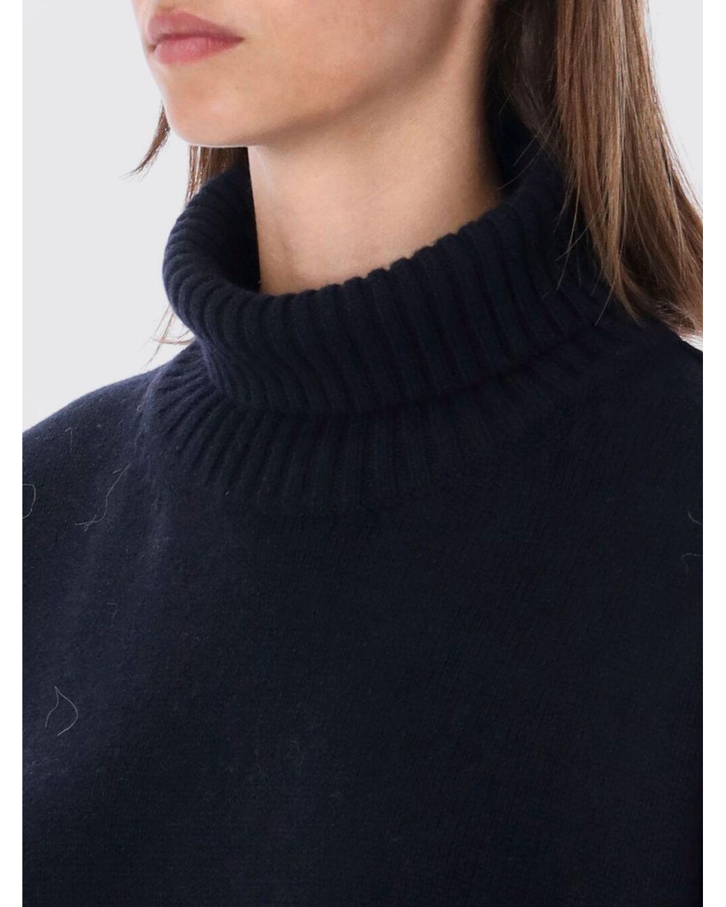 Soeur Blue William Oversized Knitted Sweater