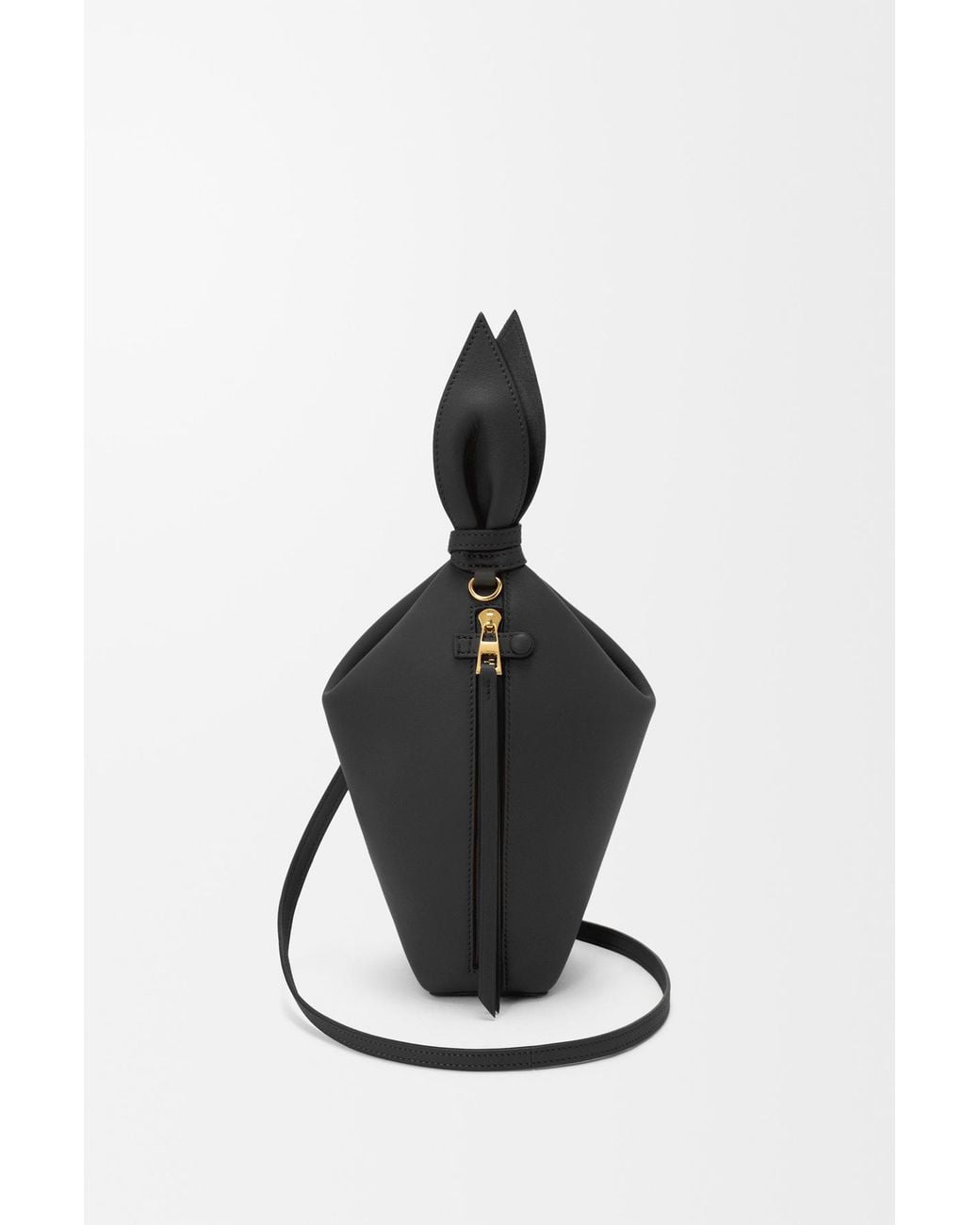 Loewe Black Zip-Up Backpack