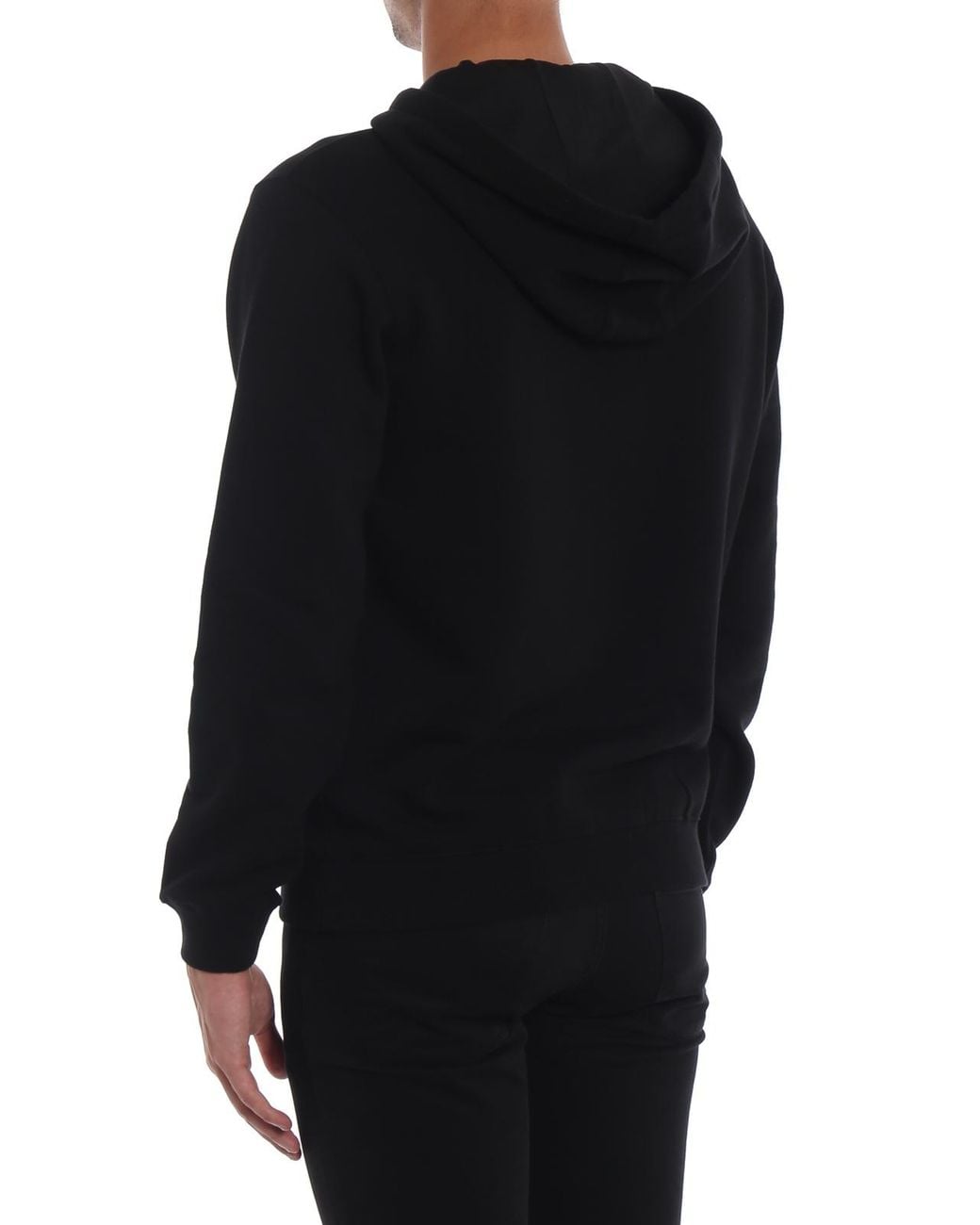 Versace Black Medusa Hooded Hoodie for men