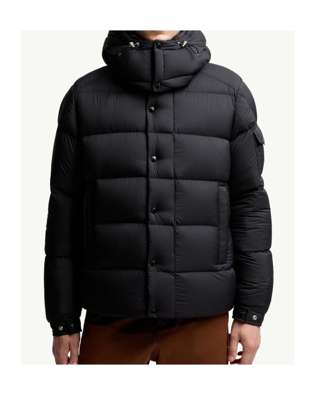 Moncler Black Maya 70 Hooded Down Jacket for men