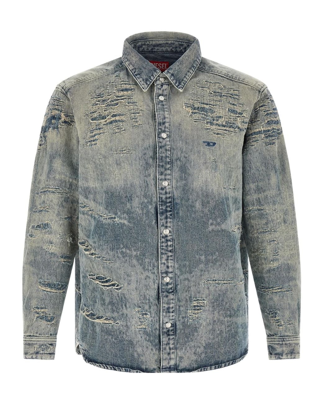 DIESEL Gray D-Simply Shirt for men