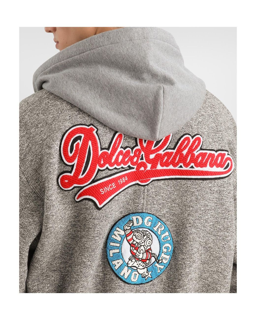 Dolce & Gabbana Gray Bomber Jacket for men