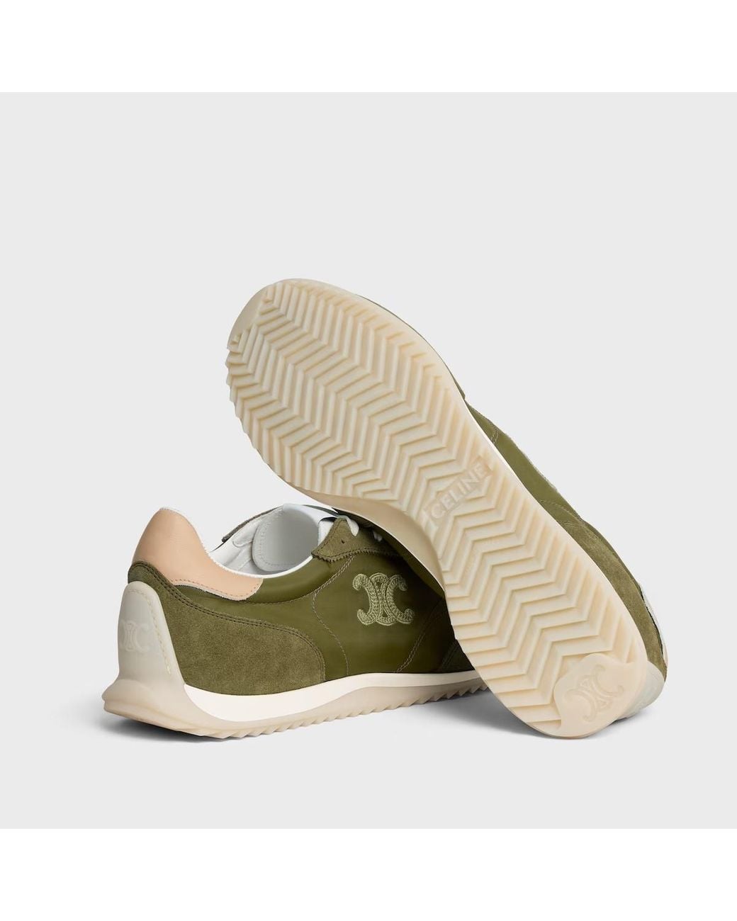 Céline Green Racer Sneaker