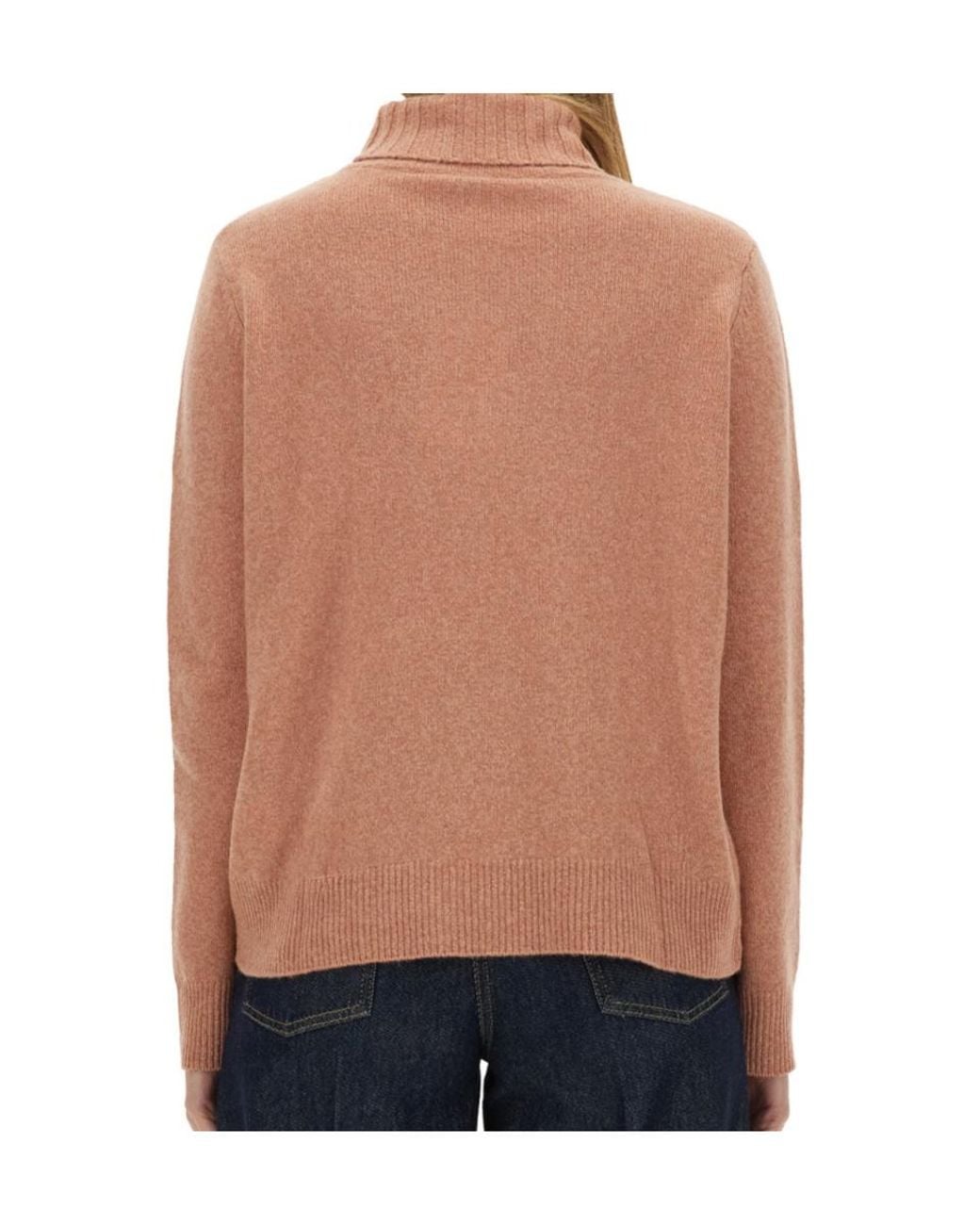 Aspesi Blue Wool Knit Jersey Sweater