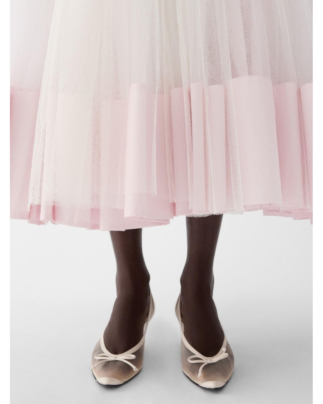 Jacquemus Pink La Jupe Mireio Layered Skirt
