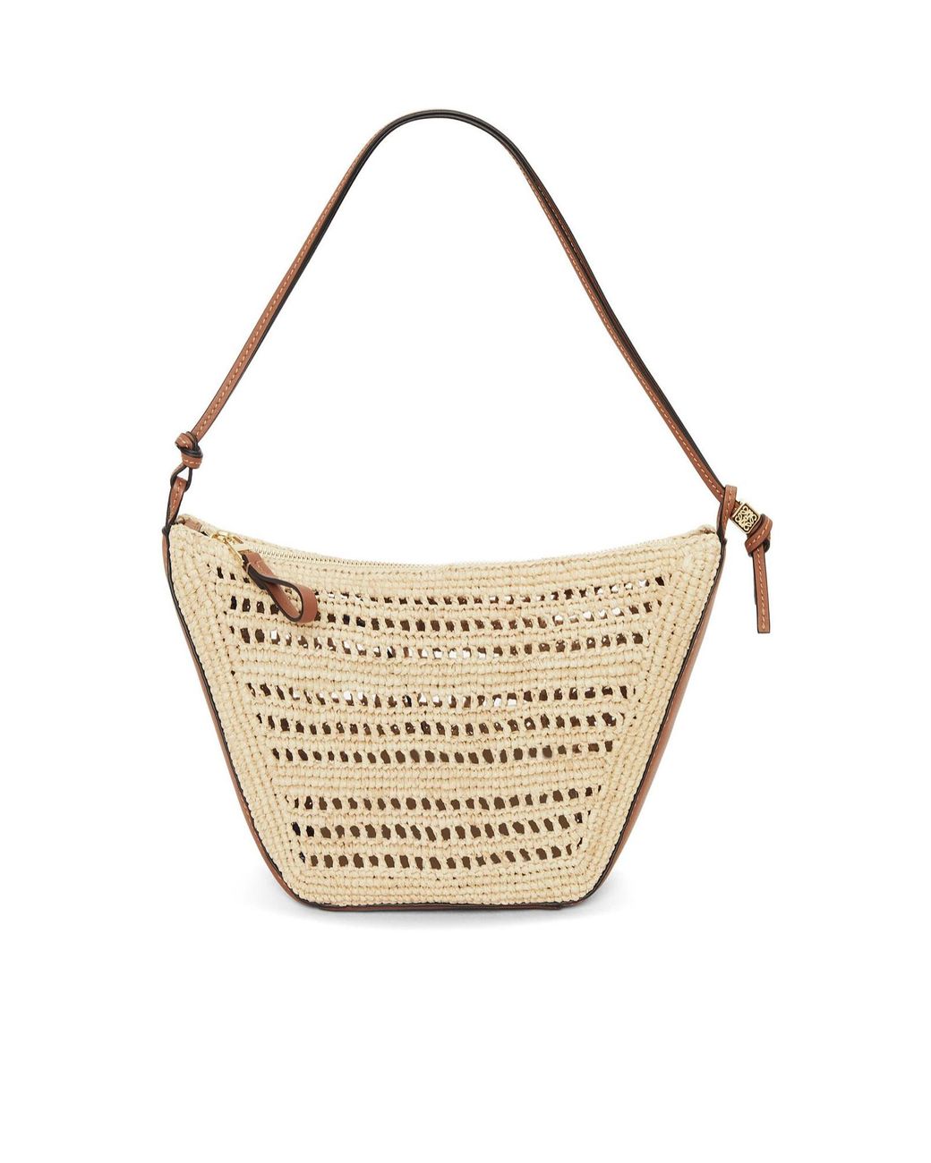 Loewe Metallic Mini Hammock Hobo Bag