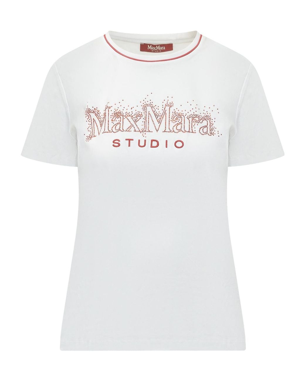 Max Mara White Studio Mstpugnale Crewneck T-Shirt