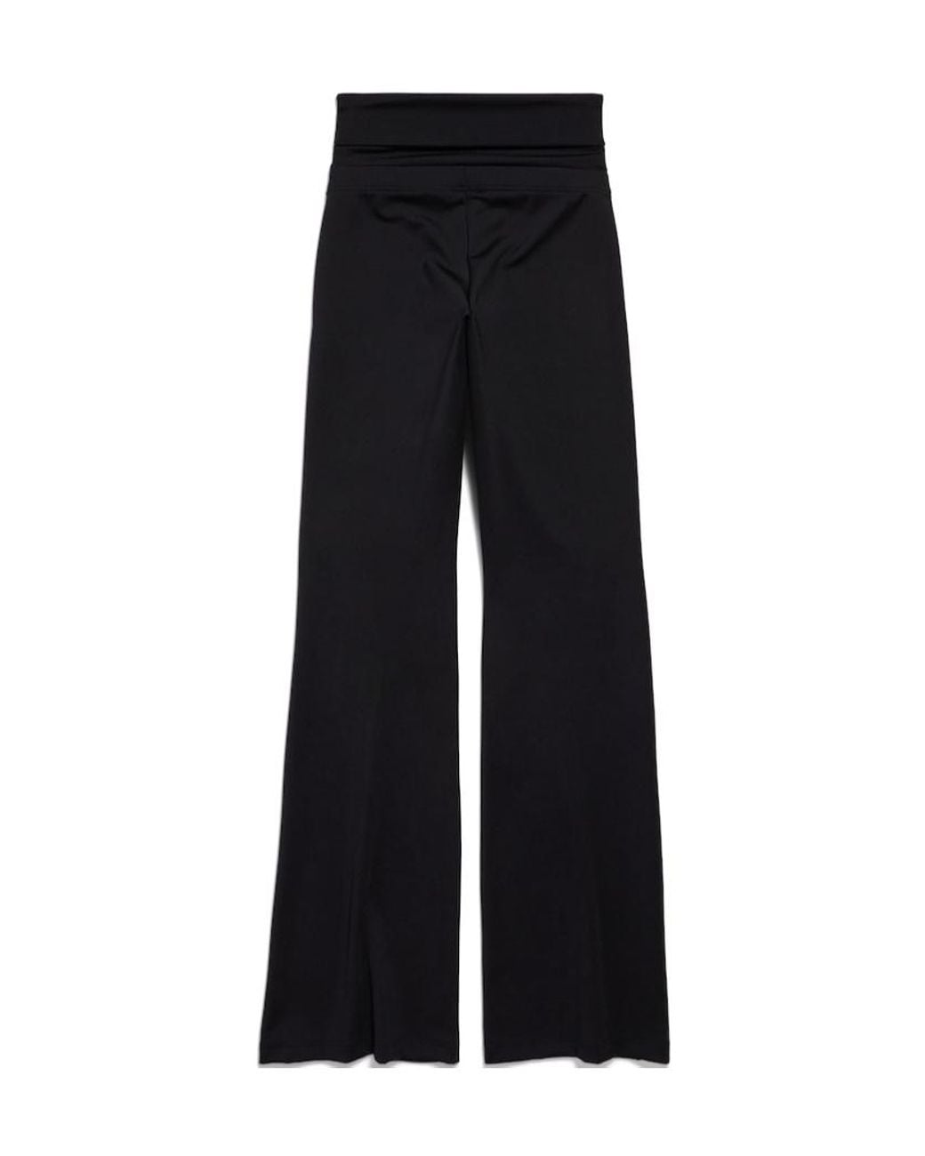 Balenciaga Black 3B Sports Icon Foldover Leggings