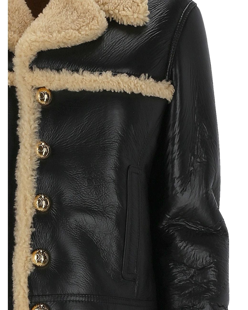 Céline Black Straight-Cut Blouson Jacket