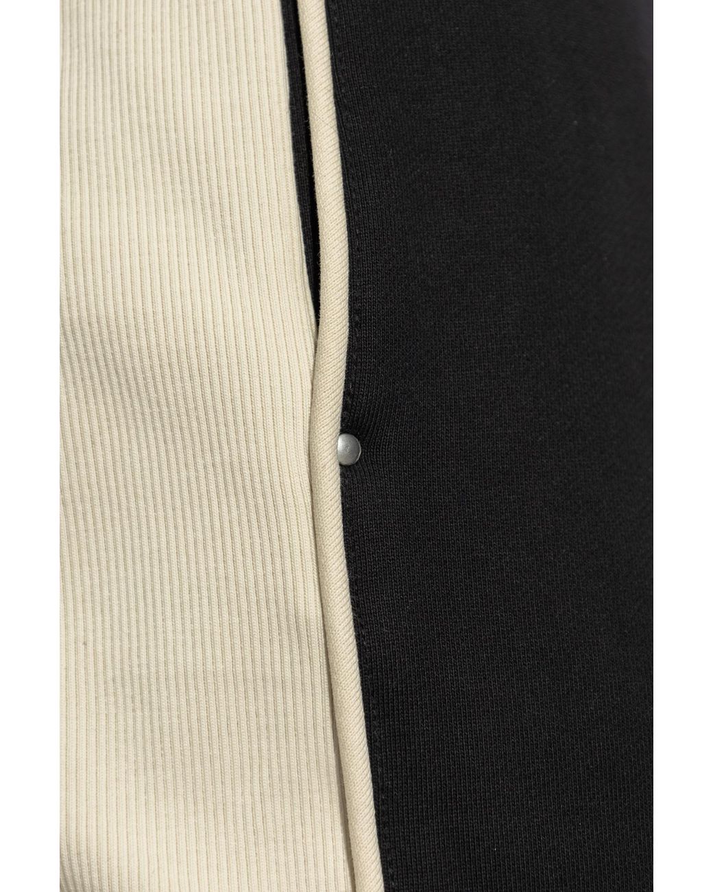Moose Knuckles Black Classic Stripe Detailed Pants