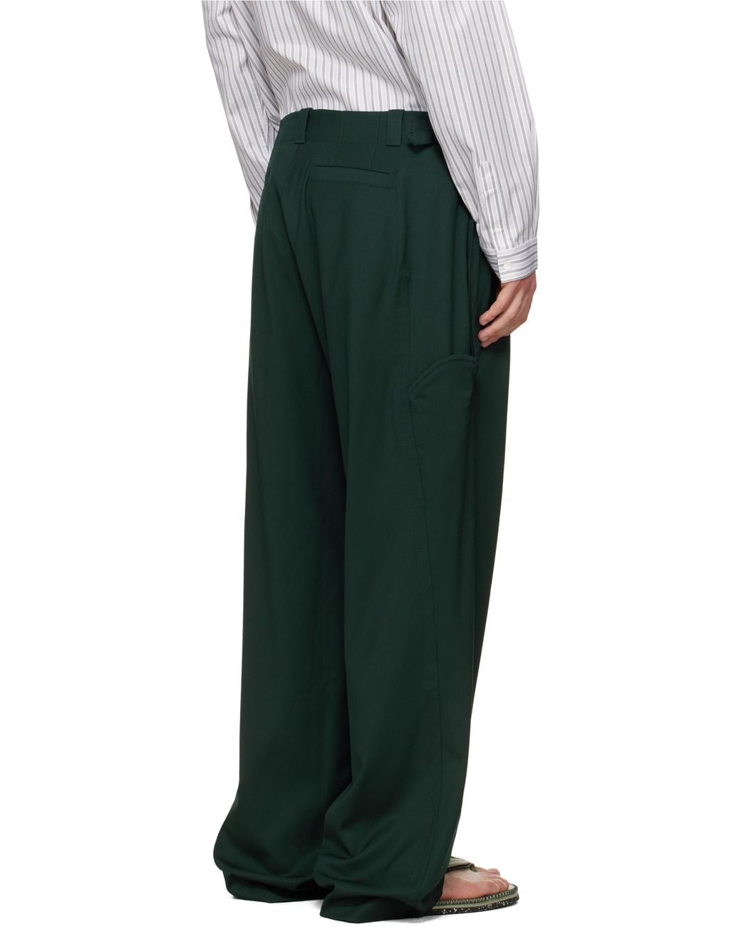 Kiko Kostadinov Gray Andras Pants for men