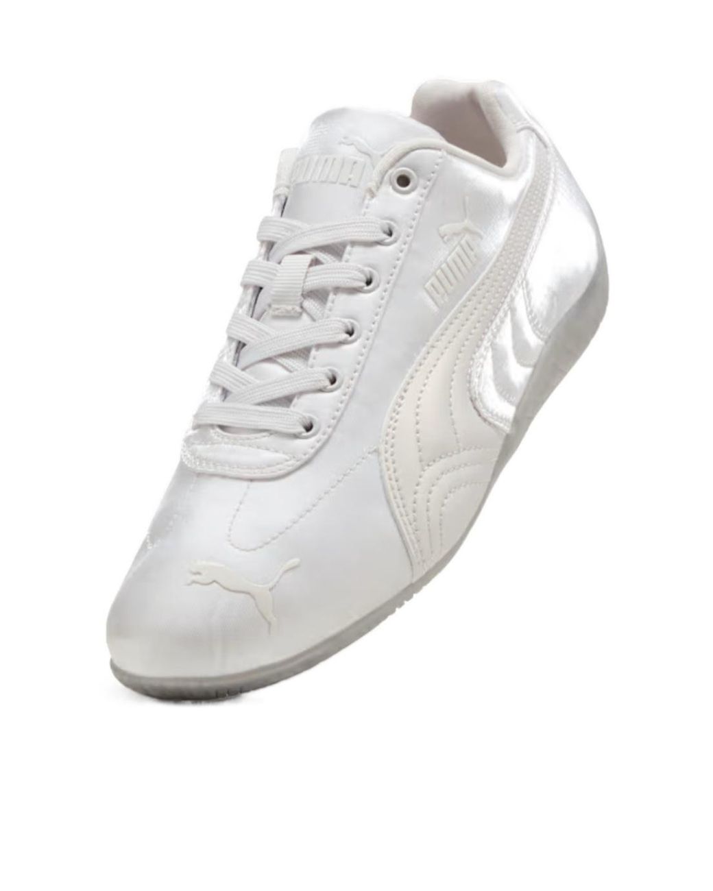 PUMA White Anodized Speedcat Sneakers