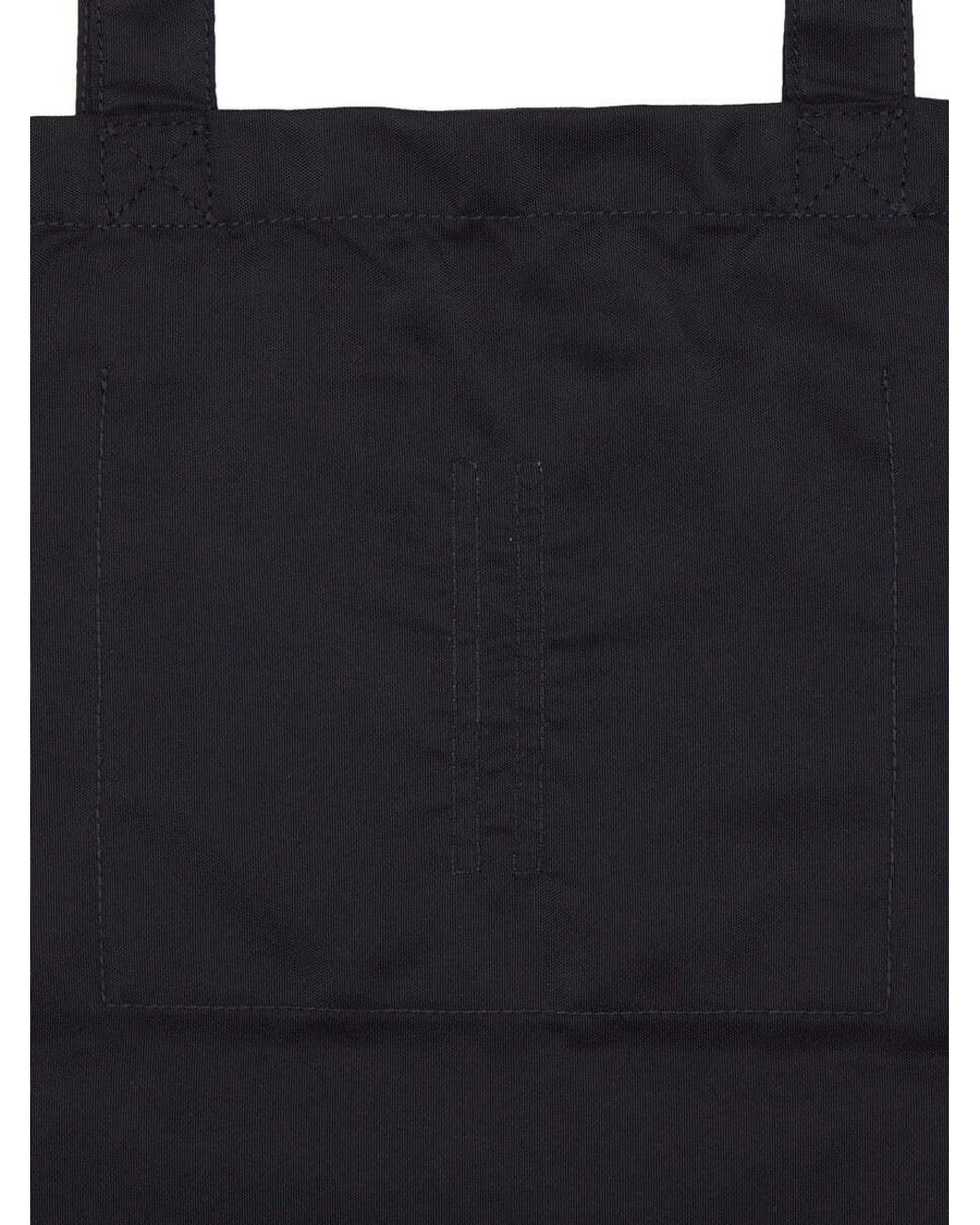 Rick Owens Black Top Handle Tote Bag