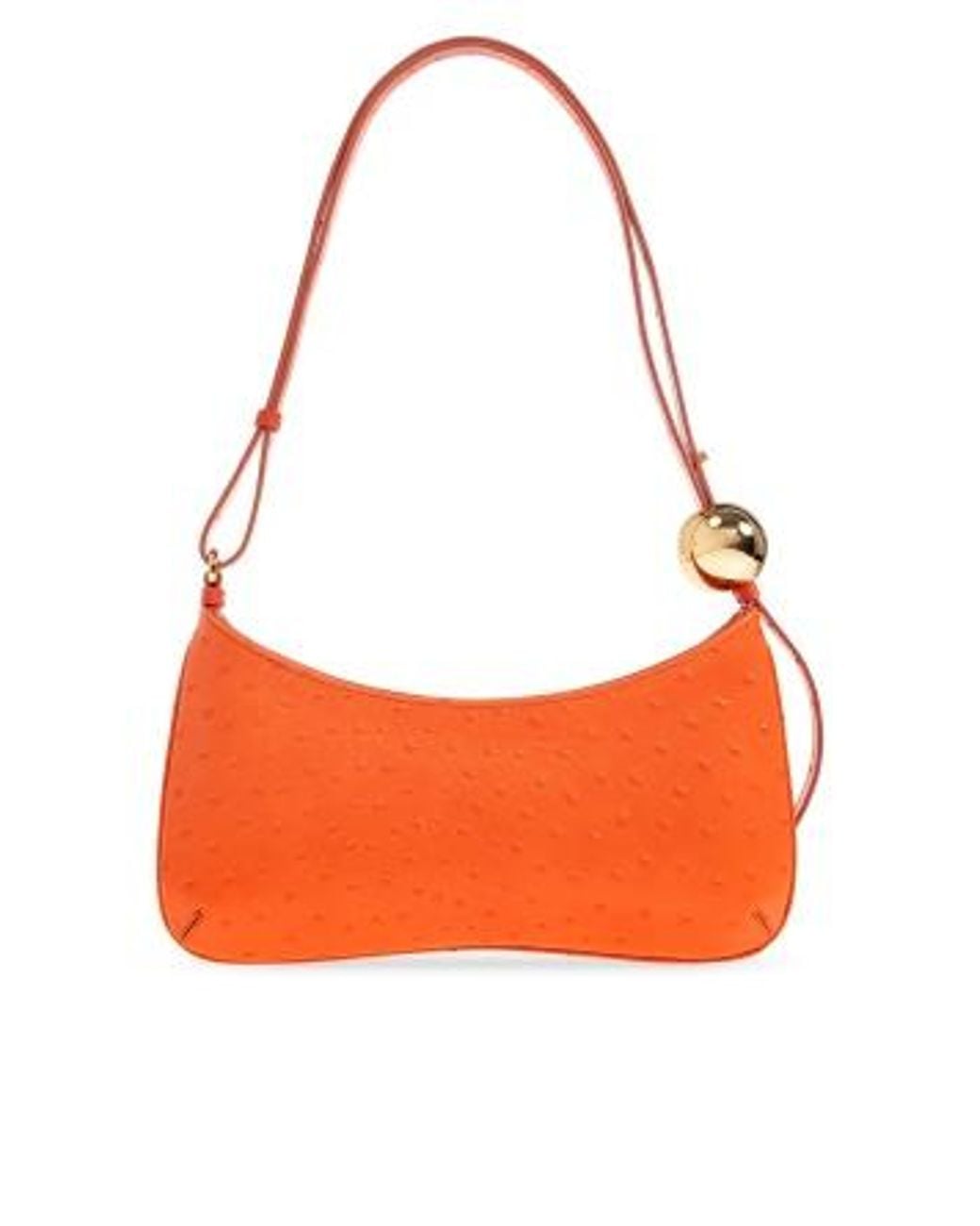 Jacquemus Orange Le Bisou Perle Shoulder Bag