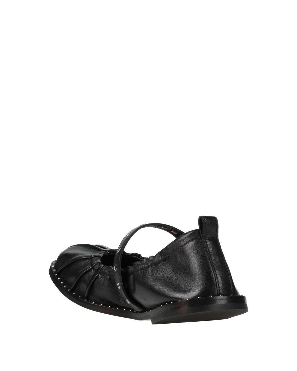 MAX&Co. Black Minimalist Leather Mary Jane Shoes