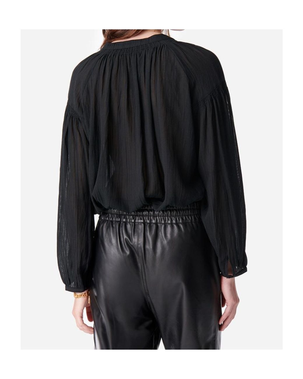 Vanessa Bruno Black Long-Sleeved Shirt