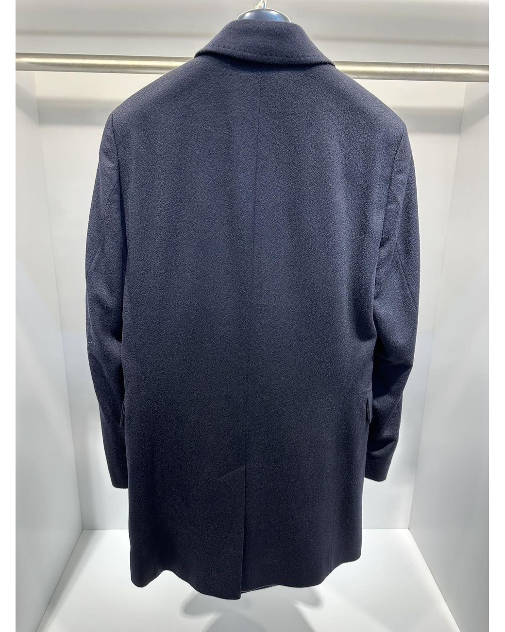 Boss Blue Long-Sleeved Coat for men