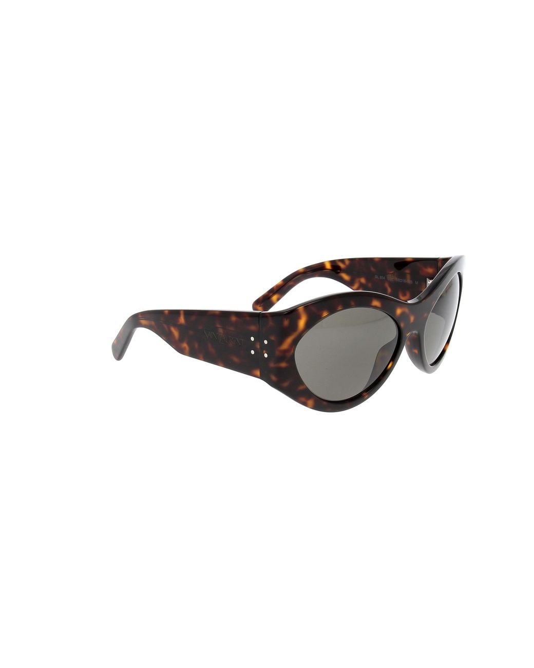 Saint Laurent Black Eyewear Cat-Eye Frame Sunglasses