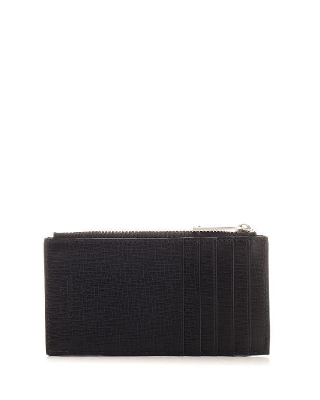 Ferragamo Black Logo Card Bag for men