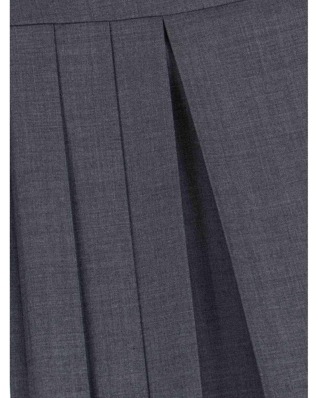 Miu Miu Gray Grisaille Dress