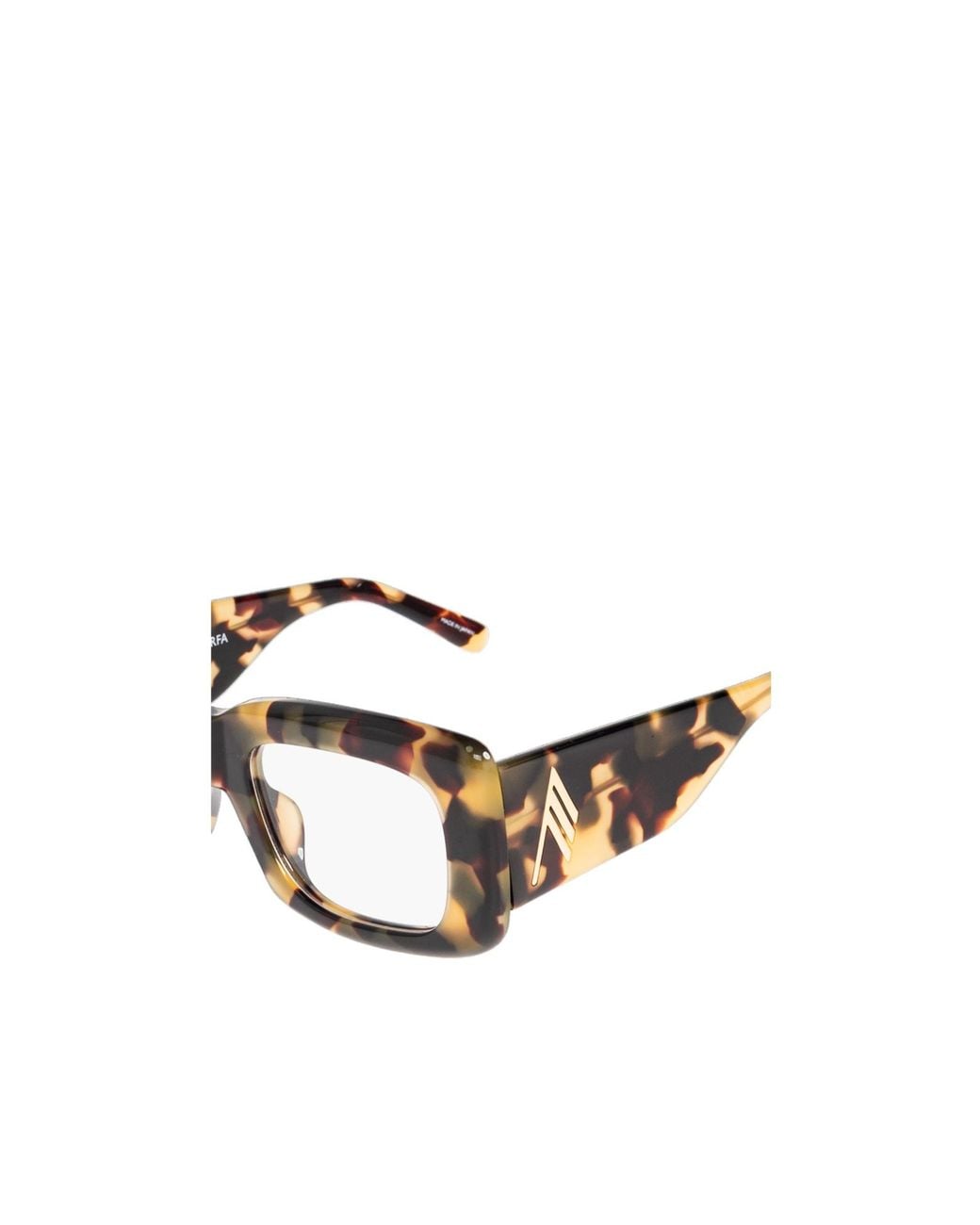 The Attico White Full-Rimmed Plano Lenses for men