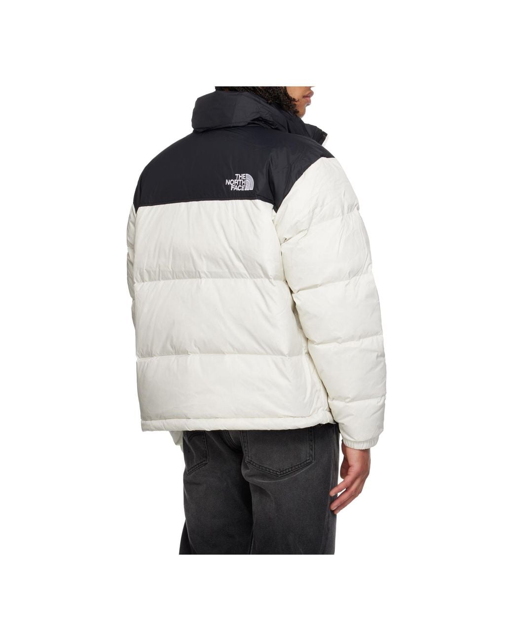 The North Face White 1996 Retro Nuptse Jacket for men