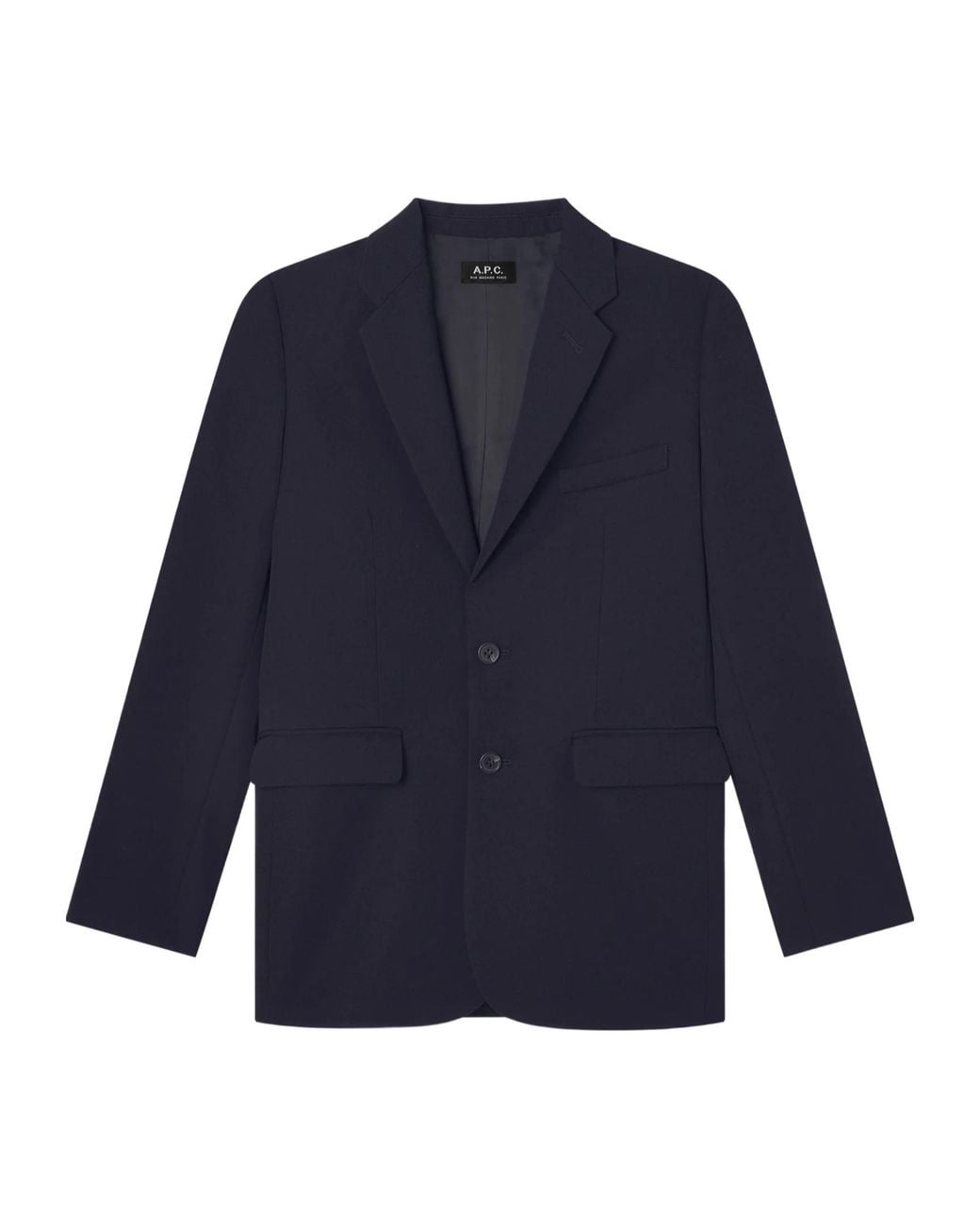 A.P.C. Blue Button Blazer