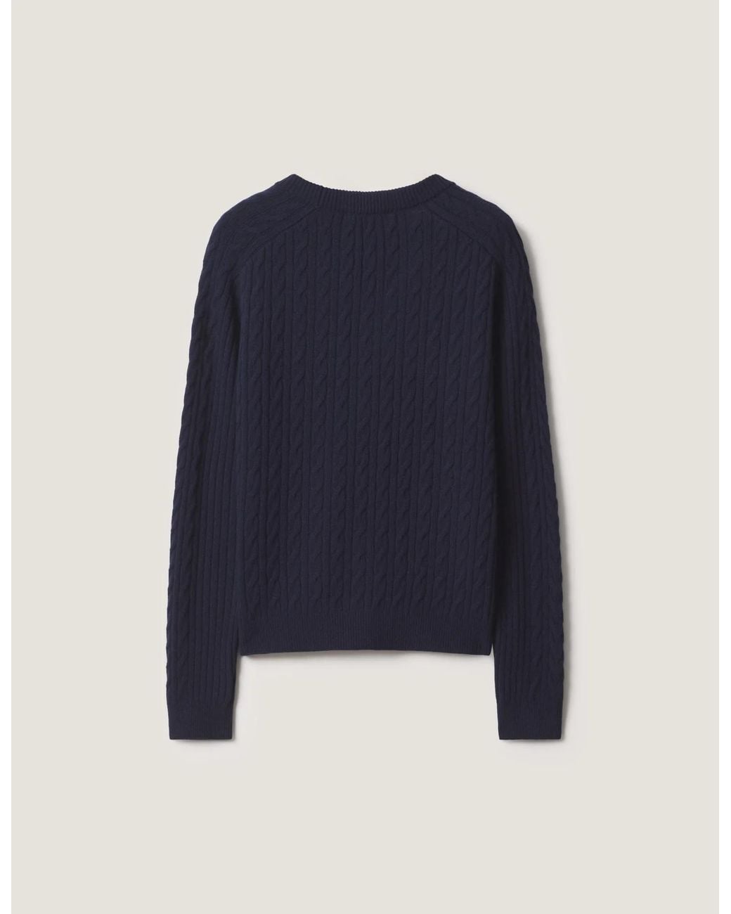 Maison Kitsuné Blue Fox-Head Motif Knit Cardigan for men