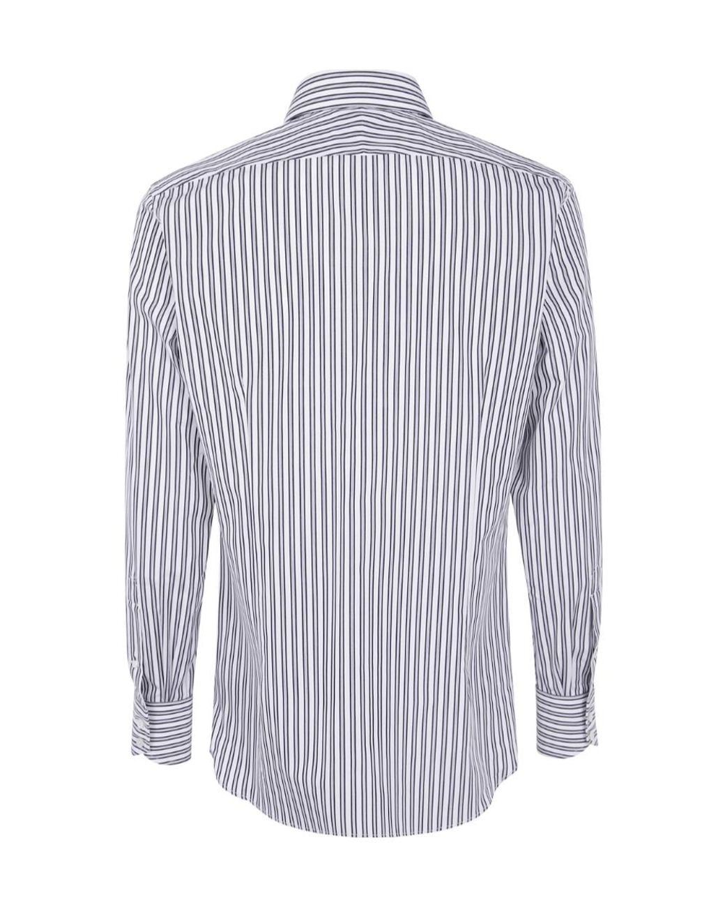 Tom Ford Blue Striped Shirt for men