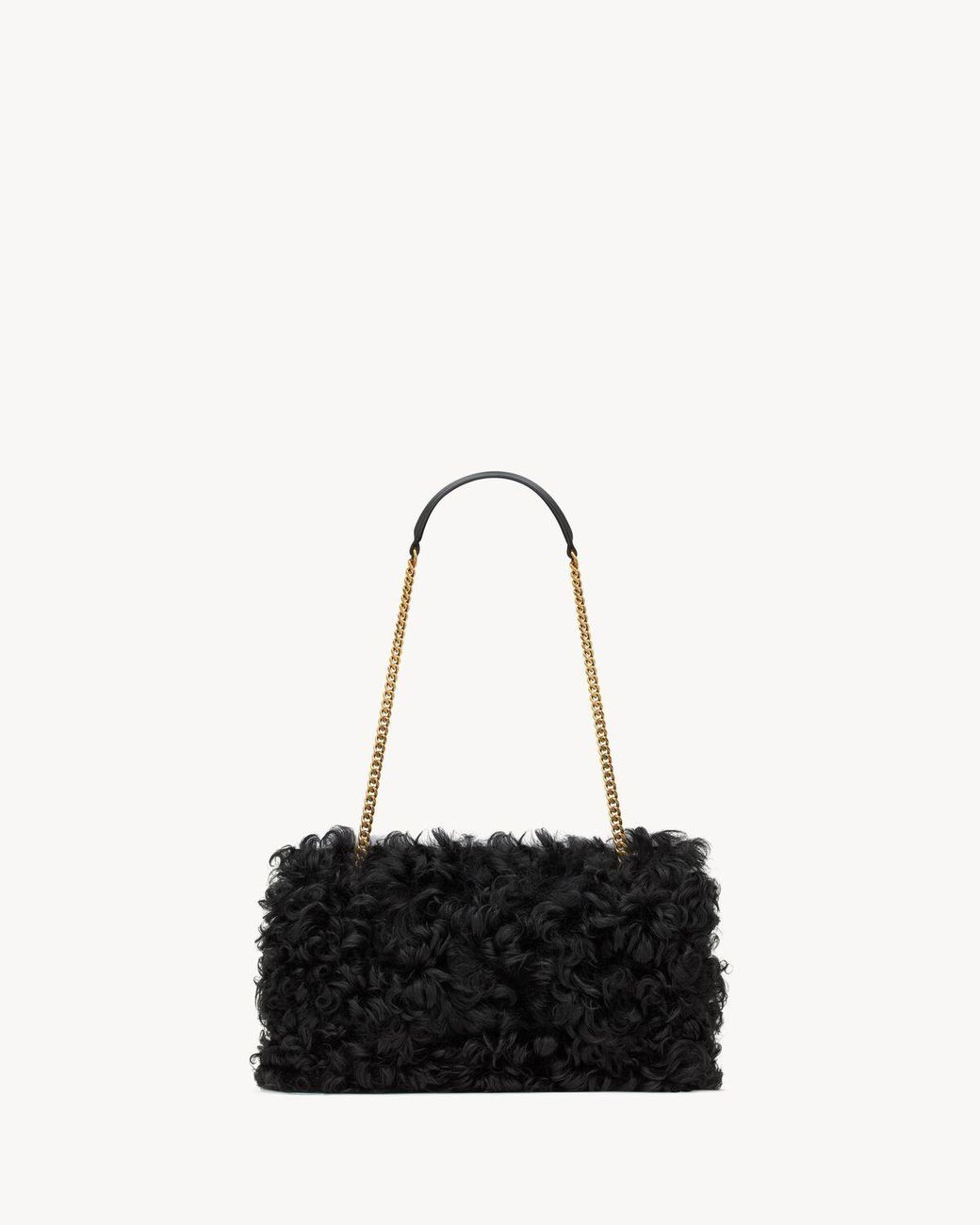 Saint Laurent Black Jamie Medium Shoulder Bag