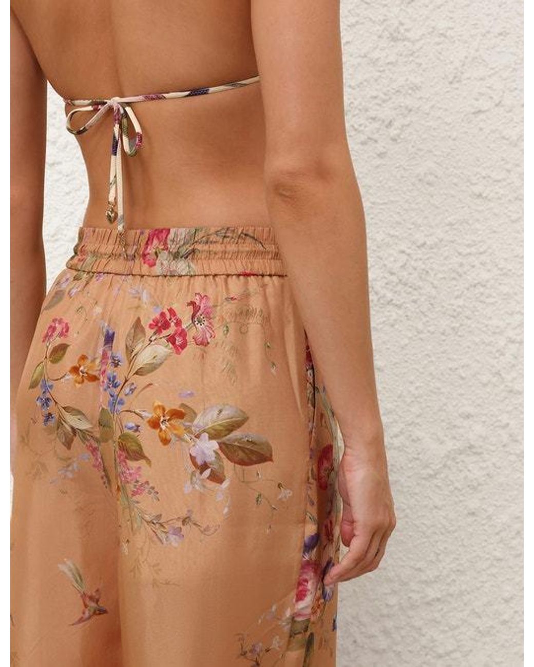Zimmermann Brown Patience Relaxed Pants