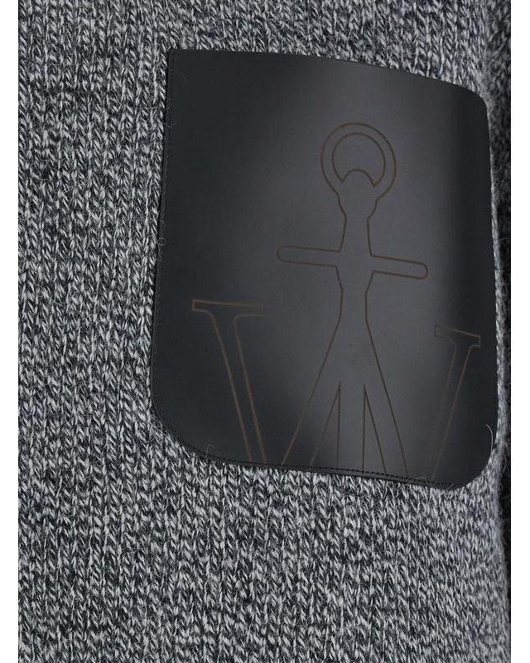 J.W. Anderson Gray Jw Anderson Patch Pocket Turtleneck Knitted Jumper for men