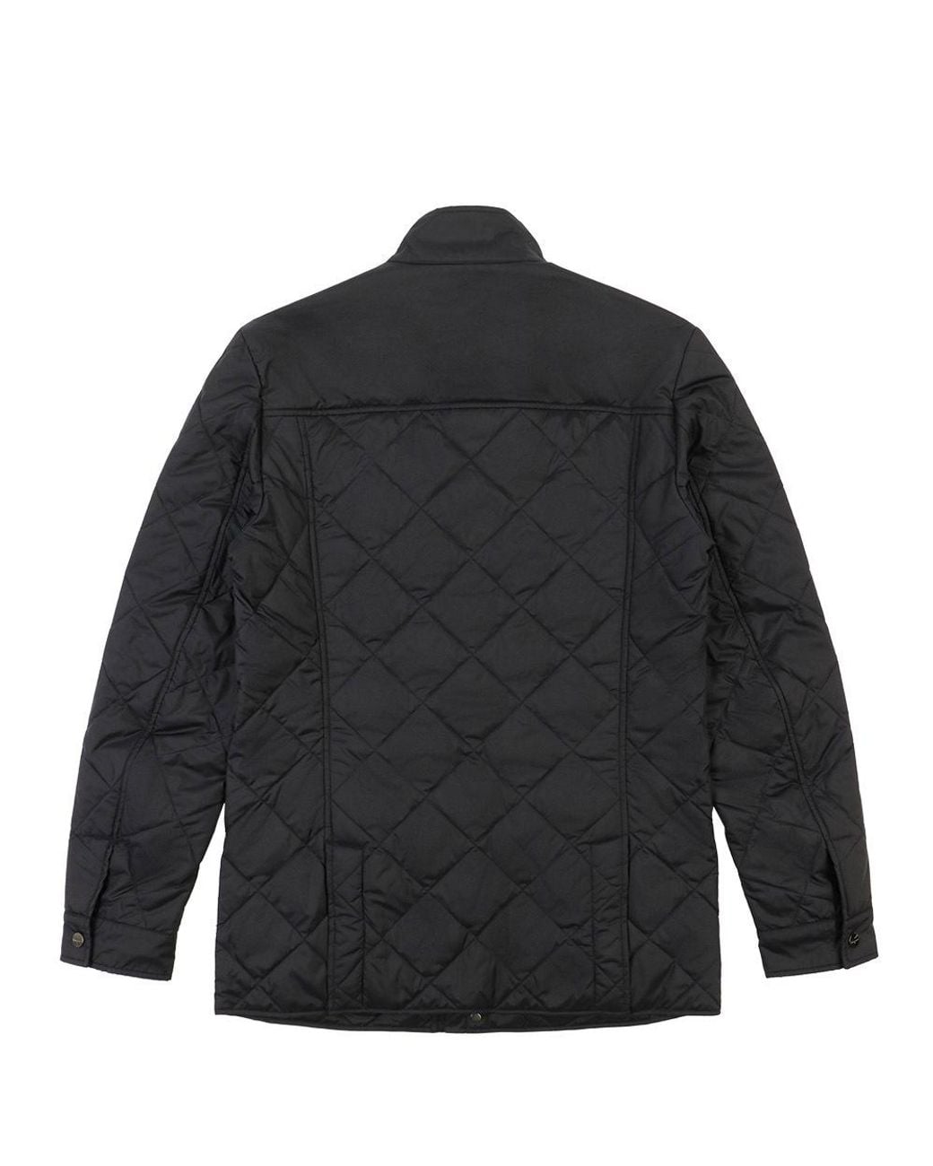 Ferragamo Blue Quilted Casual Jacket for men