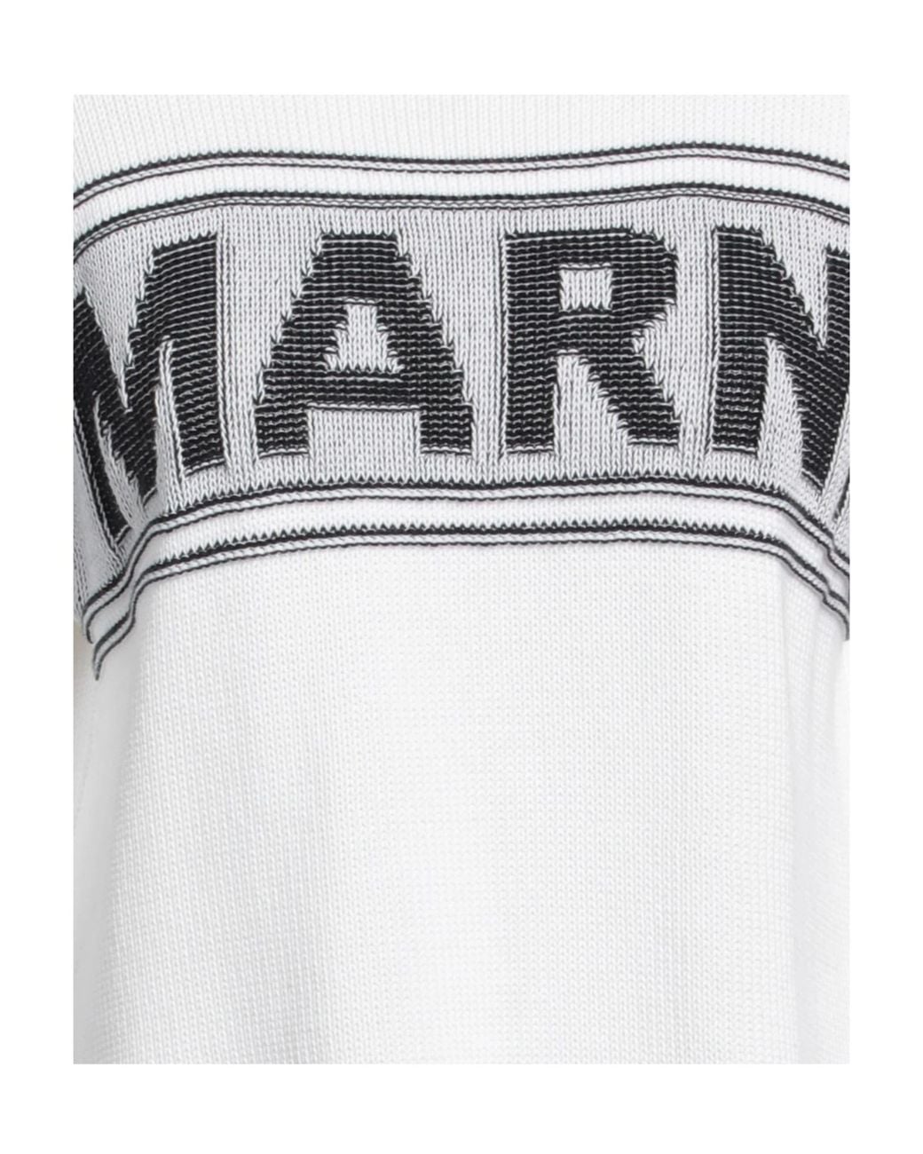 Marni Gray Crew-Neck Knit Top
