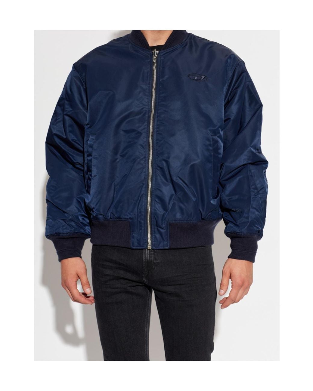 DIESEL Blue Insulated Jacket 'W-Type-D1' for men