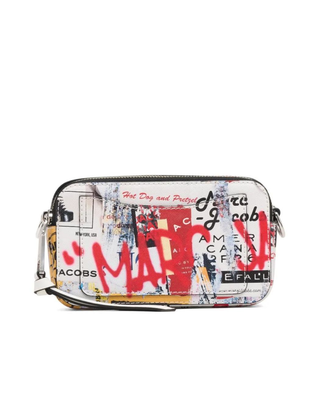 Marc Jacobs Blue The Pop Americana Snapshot Shoulder Bag