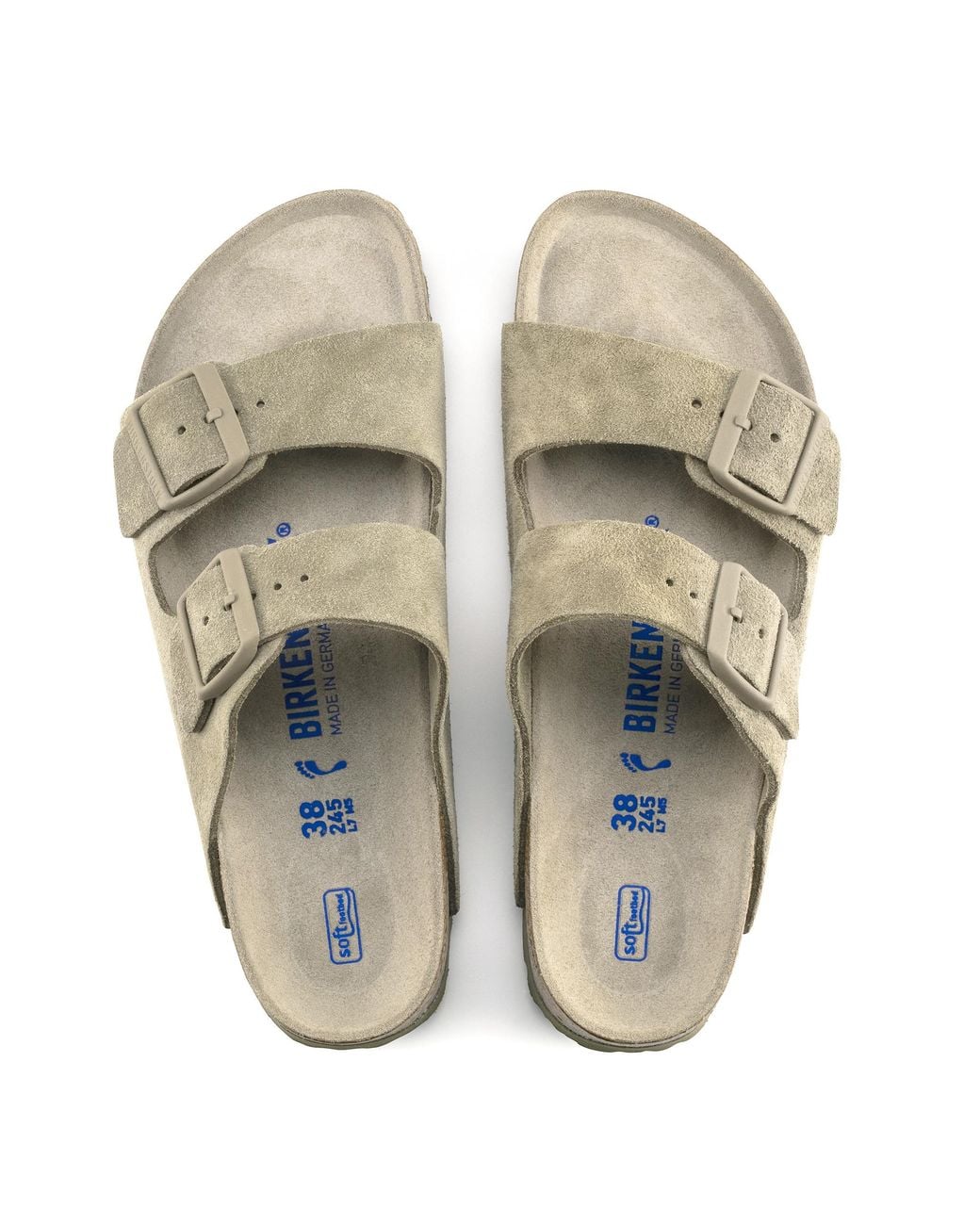Birkenstock Brown Arizona Buckled Sandals for men
