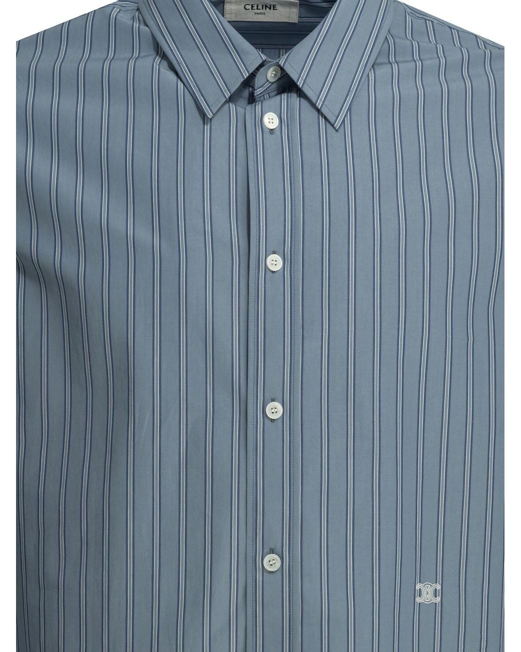 Céline Blue Classic Shirt for men
