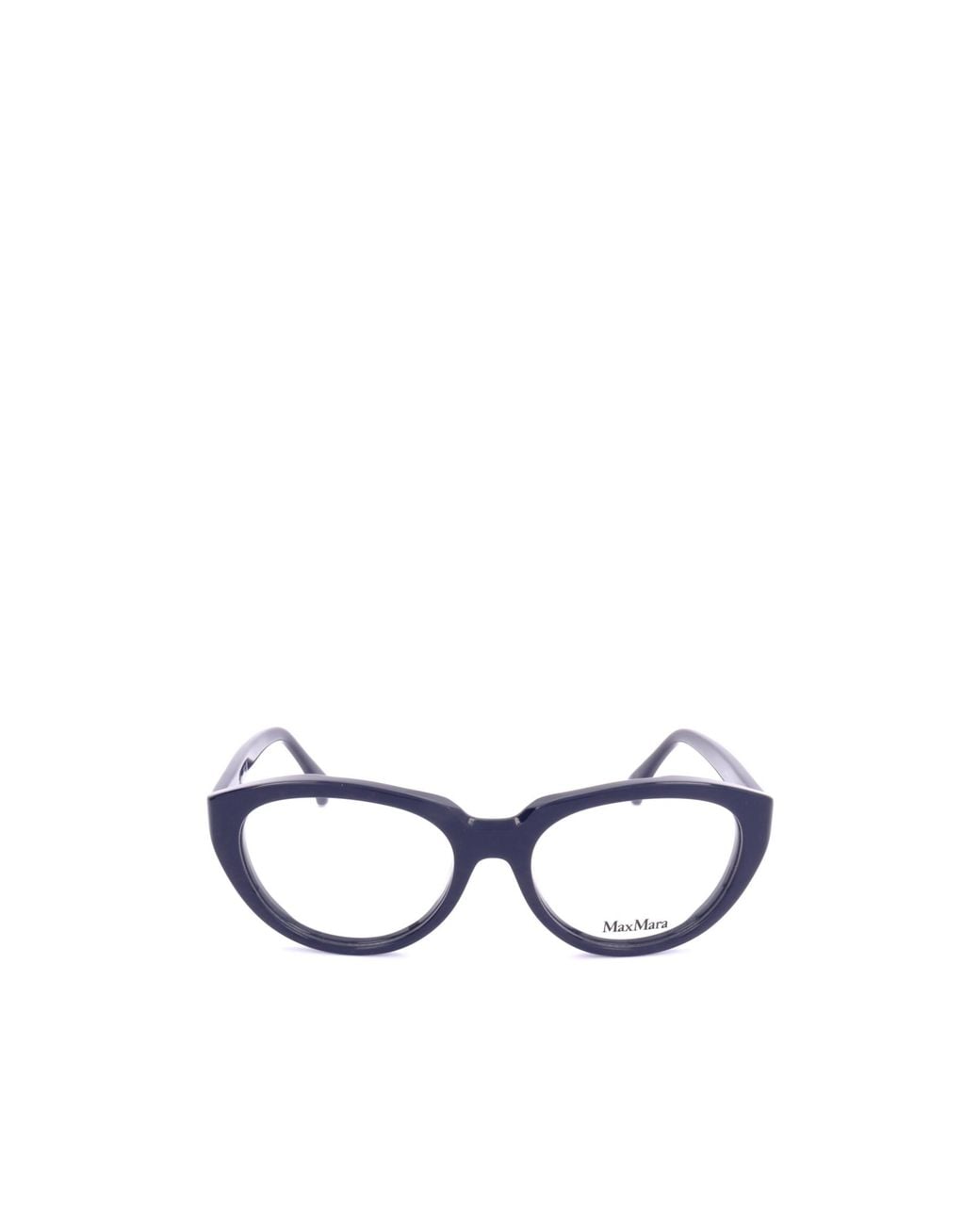 Max Mara White Cat-Eye Frame Glasses